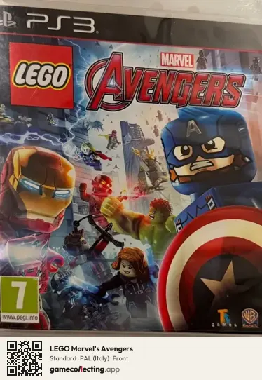 LEGO Marvel's Avengers PlayStation 3, Italy box front