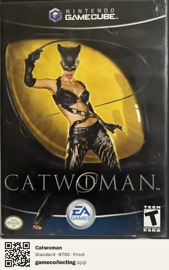 Catwoman Nintendo GameCube, NTSC box front