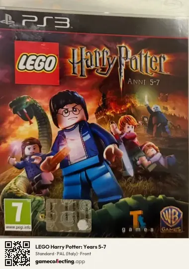 LEGO Harry Potter: Years 5-7 PlayStation 3, Italy box front