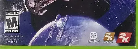 Borderlands: The Pre-Sequel!, the ESRB box on its front
