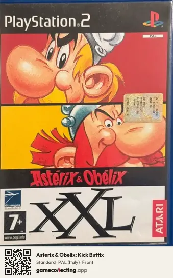 Asterix & Obelix: Kick Buttix PlayStation 2, Italy box front