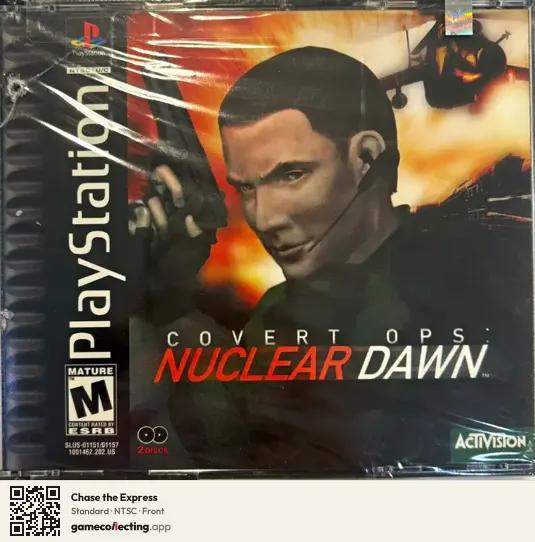 Chase the Express PlayStation, NTSC box front