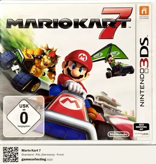 Mario Kart 7 Nintendo 3DS, Germany box front