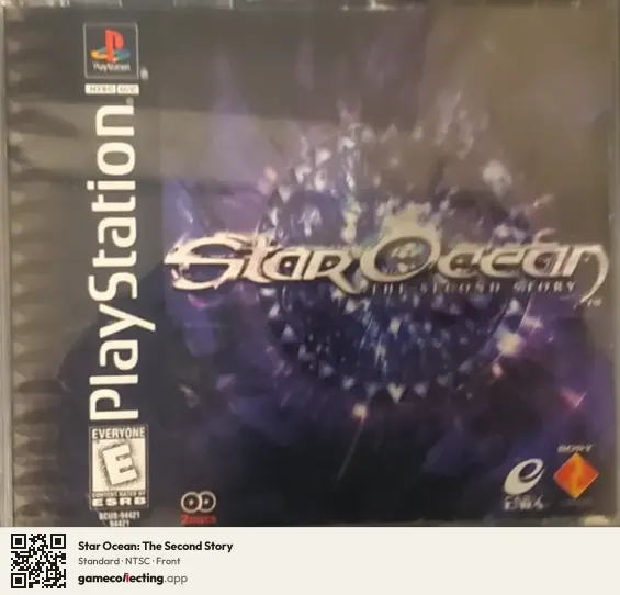 Star Ocean: The Second Story PlayStation, NTSC box front