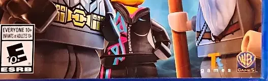 LEGO Dimensions, the ESRB box on its front