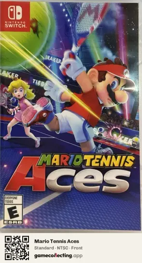 Mario Tennis Aces Nintendo Switch, NTSC box front