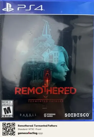 Remothered: Tormented Fathers PlayStation 4, NTSC box front