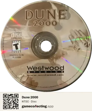 Dune 2000 Computer, NTSC disc