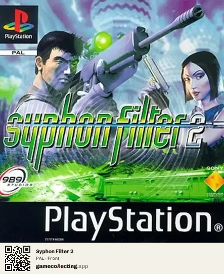 Syphon Filter 2 PlayStation, PAL box front