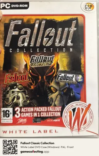 Fallout Classic Collection Computer, PAL box front