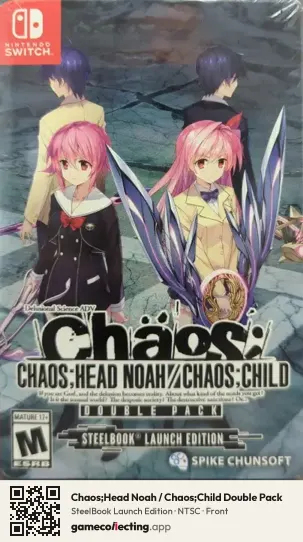 Chaos;Head Noah / Chaos;Child Double Pack Nintendo Switch, NTSC box front