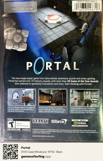 Portal Computer, NTSC box back