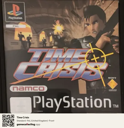Time Crisis PlayStation, United Kingdom box front