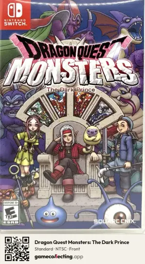 Dragon Quest Monsters: The Dark Prince Nintendo Switch, NTSC box front