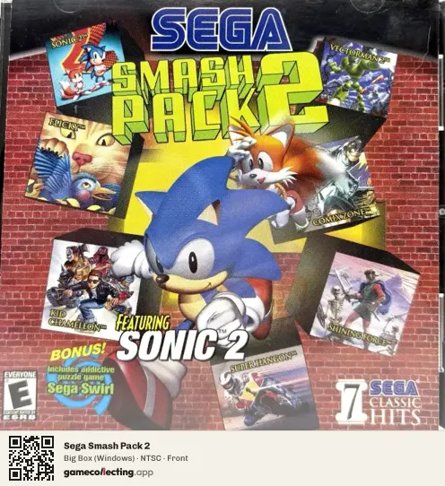 Sega Smash Pack 2 Computer, NTSC box front