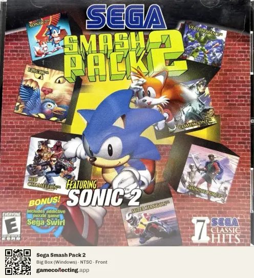 Sega Smash Pack 2 Computer, NTSC box front