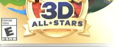 Super Mario 3D All-Stars, the ESRB box on its front
