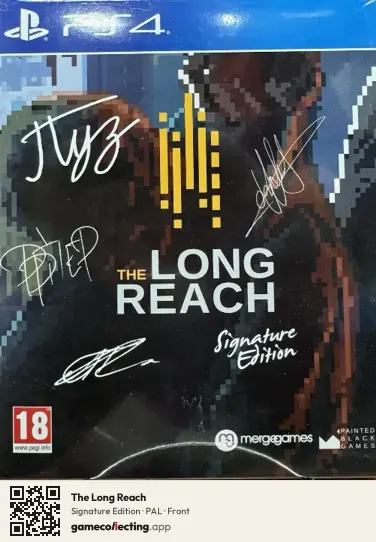 The Long Reach PlayStation 4, PAL box front
