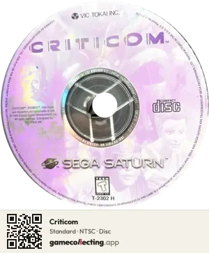 Criticom Sega Saturn, NTSC disc