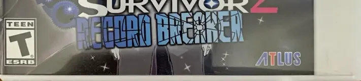 Shin Megami Tensei: Devil Survivor 2 Record Breaker, the ESRB box on its front