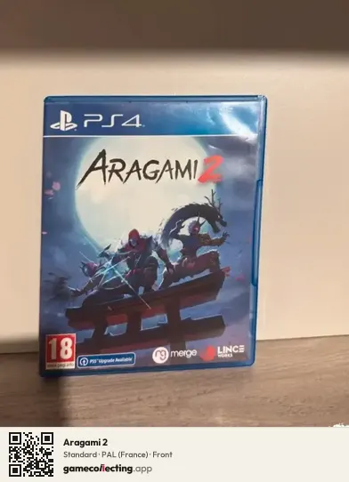 Aragami 2 PlayStation 4, France box front