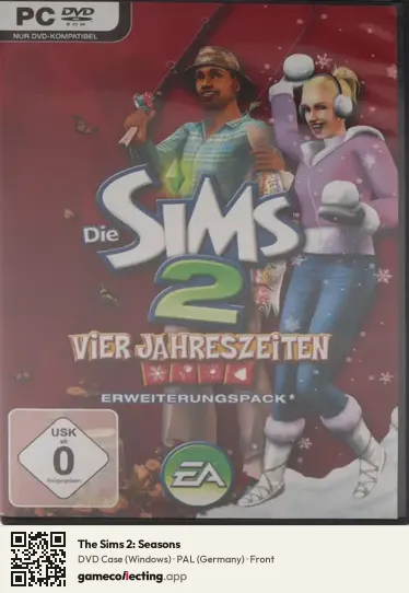 The Sims 2: Seasons Computer, Germany box front
