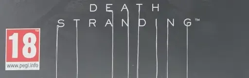 Death Stranding, the PEGI square on its front