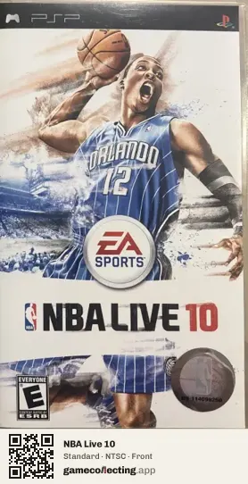 NBA Live 10 PlayStation Portable, NTSC box front