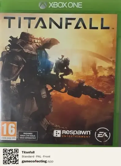 Titanfall Xbox One, PAL box front