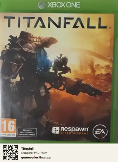 Titanfall Xbox One, PAL box front