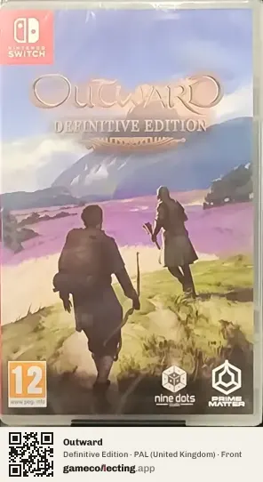 Outward Nintendo Switch, United Kingdom box front