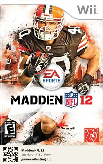 Madden NFL 12 Nintendo Wii, NTSC box front
