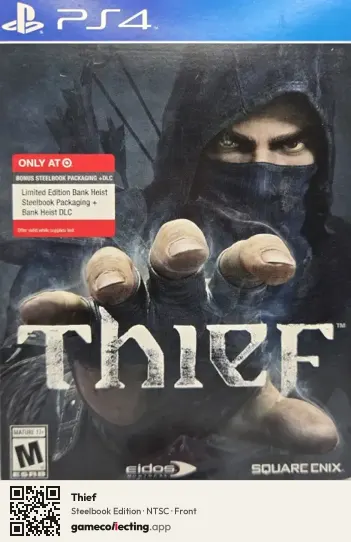 Thief PlayStation 4, NTSC box front