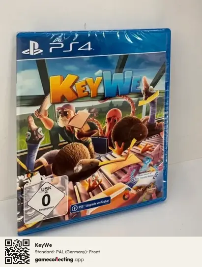 KeyWe PlayStation 4, Germany box front