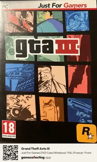 Grand Theft Auto III Computer, France box front