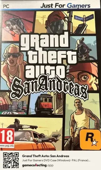Grand Theft Auto: San Andreas Computer, France box front
