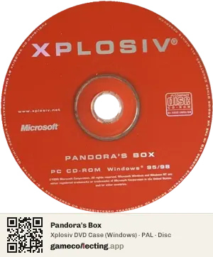 Pandora's Box Computer, PAL disc