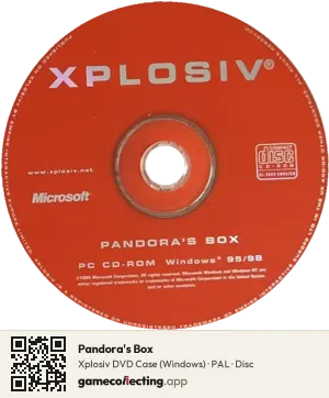 Pandora's Box Computer, PAL disc