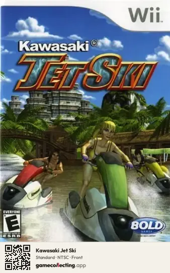 Kawasaki Jet Ski Nintendo Wii, NTSC box front
