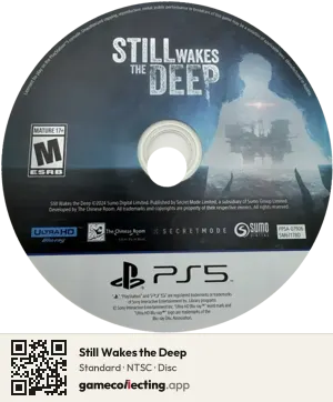 Still Wakes the Deep PlayStation 5, NTSC disc