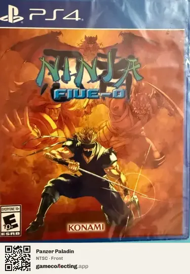 Panzer Paladin PlayStation 4, NTSC box front