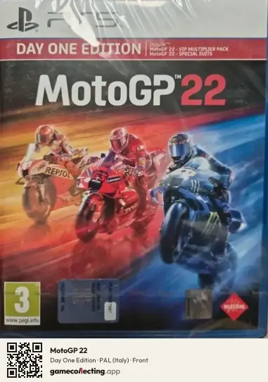 MotoGP 22 PlayStation 5, Italy box front