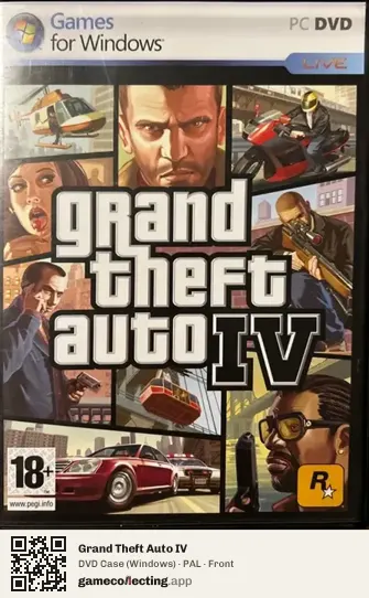 Grand Theft Auto IV Computer, PAL box front