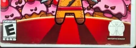 Ninjabread Man, the ESRB box on its front