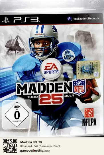 Madden NFL 25 PlayStation 3, Germany box front