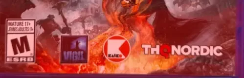Darksiders: Warmastered Edition, the ESRB box on its front