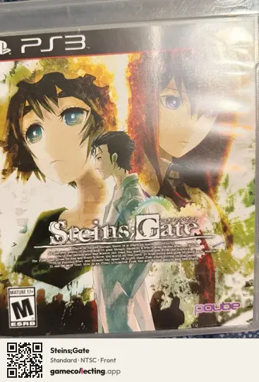 Steins;Gate PlayStation 3, NTSC box front