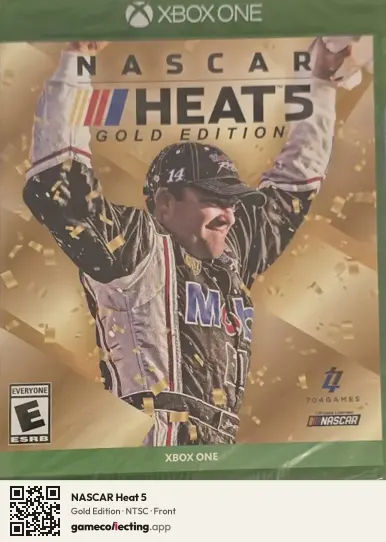 NASCAR Heat 5 Xbox One, NTSC box front