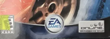 Need for Speed Underground, the ESRB box on its front