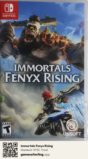 Immortals Fenyx Rising Nintendo Switch, NTSC box front